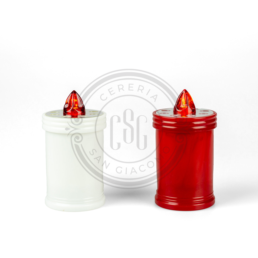Votive candle Art. 20 Red without disc 95 gr.-1440