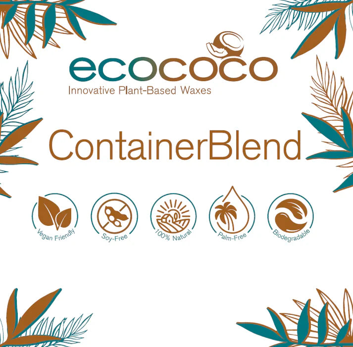 Cera EcoCoco ContainerBlend in perline per candele su contenitori