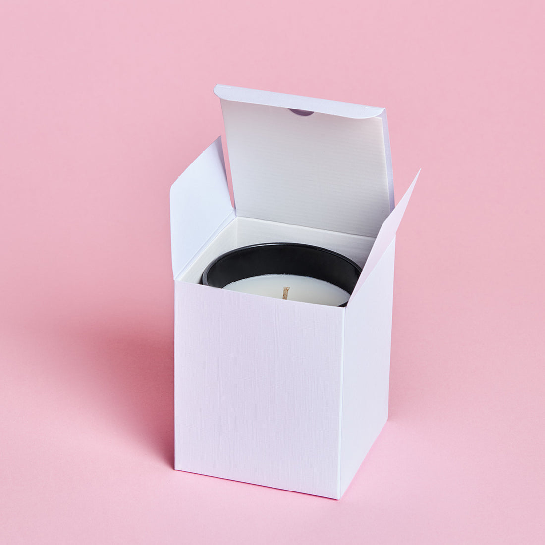 Scatola bianca goffrata per Bicchieri da 200 gr.