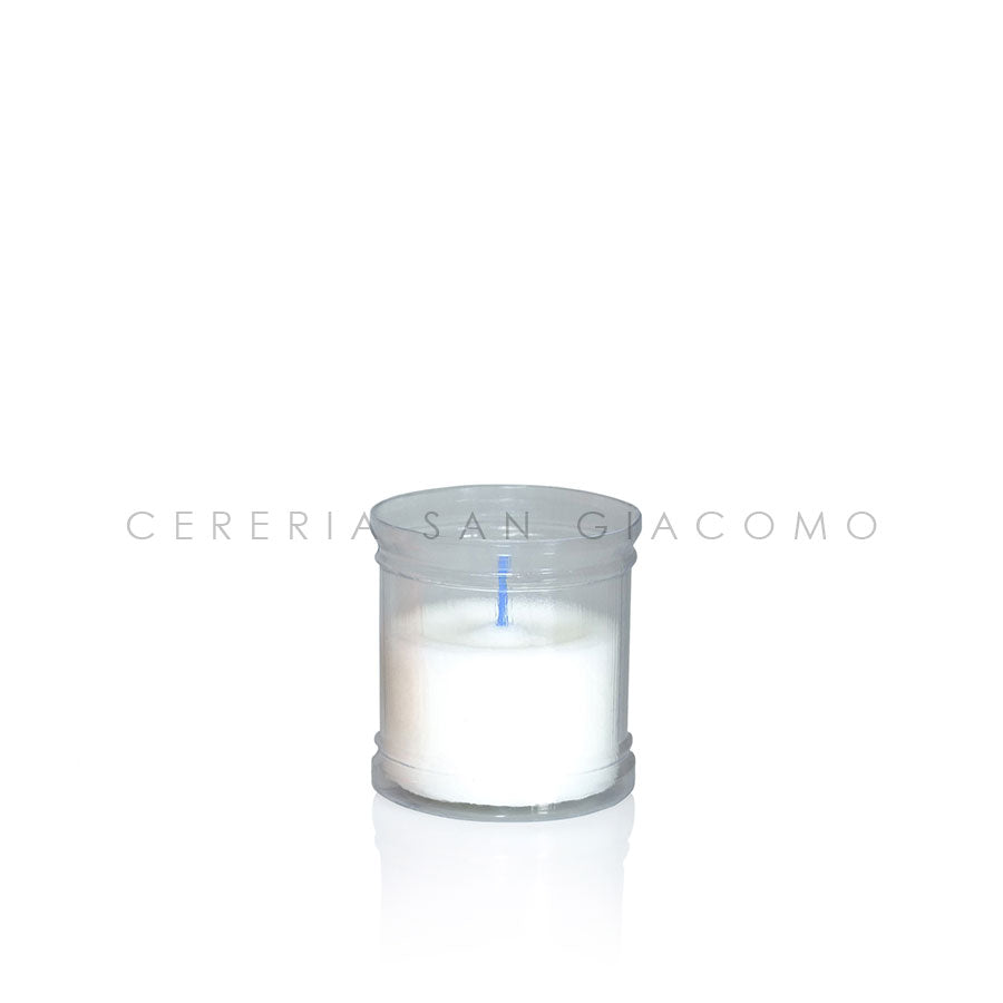 Cero Votivo Art. 15 Trasparente senza disco Ø 65 Mm. H 70 Mm. scatola da 90 pezzi Candele-cereriasangiacomo