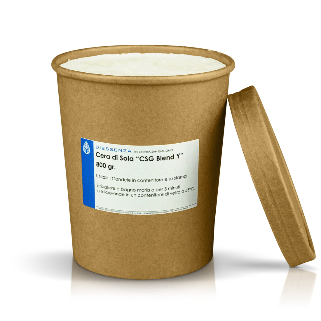 Ecological Soy Wax "CSG Blend Y" for scented candles or in molds