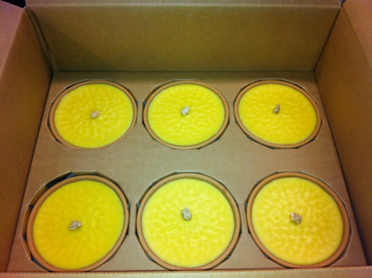 Fiaccole - Padelle Romane in coccio Ø15 cm. Citronella durata 6 ore Candele-cereriasangiacomo