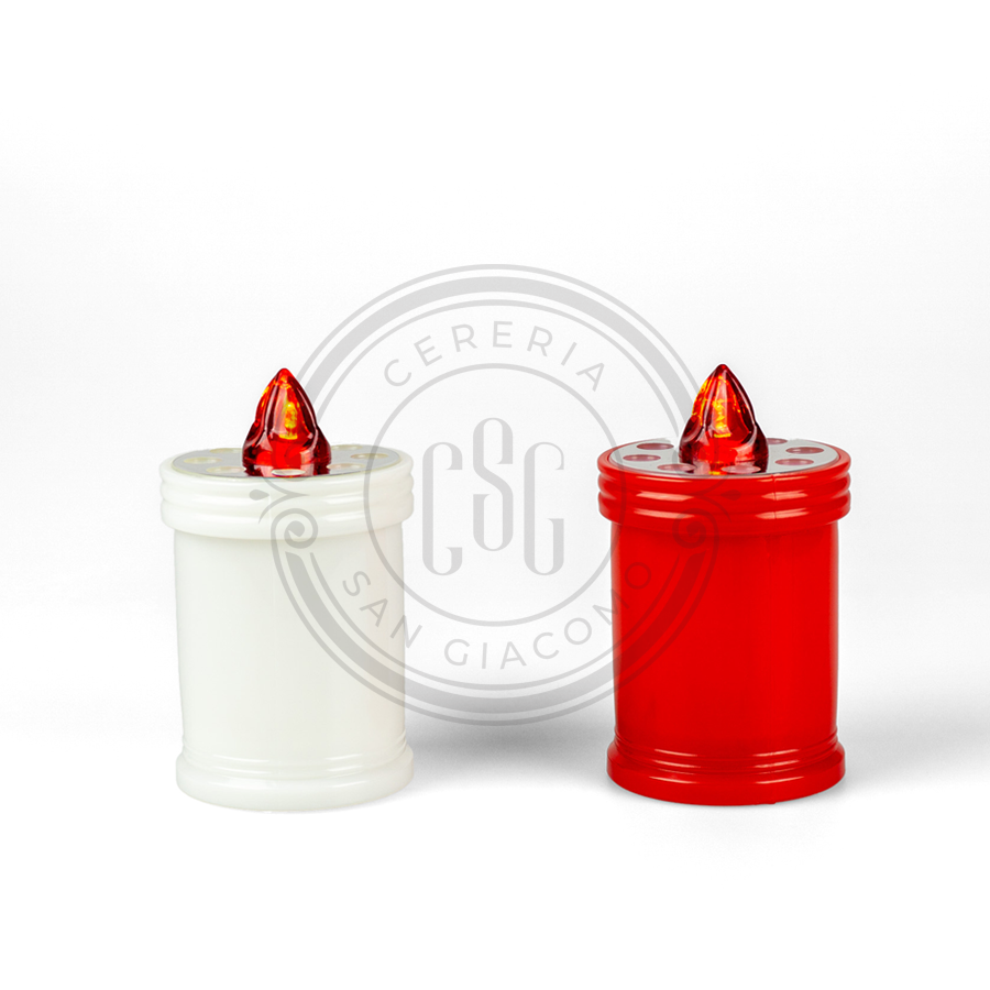 Votive candle Art. 20 Red without disc 95 gr.-3960
