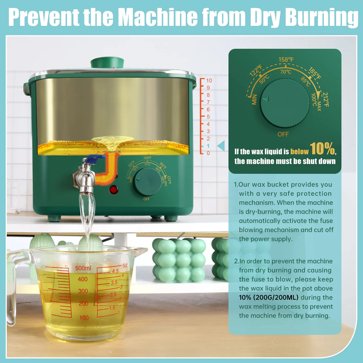 Fusore per Cera 4 L ToAuto