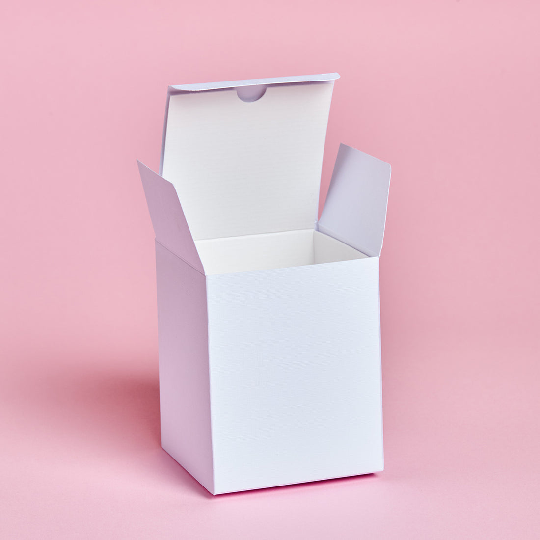 Scatola bianca goffrata per Bicchieri da 200 gr.