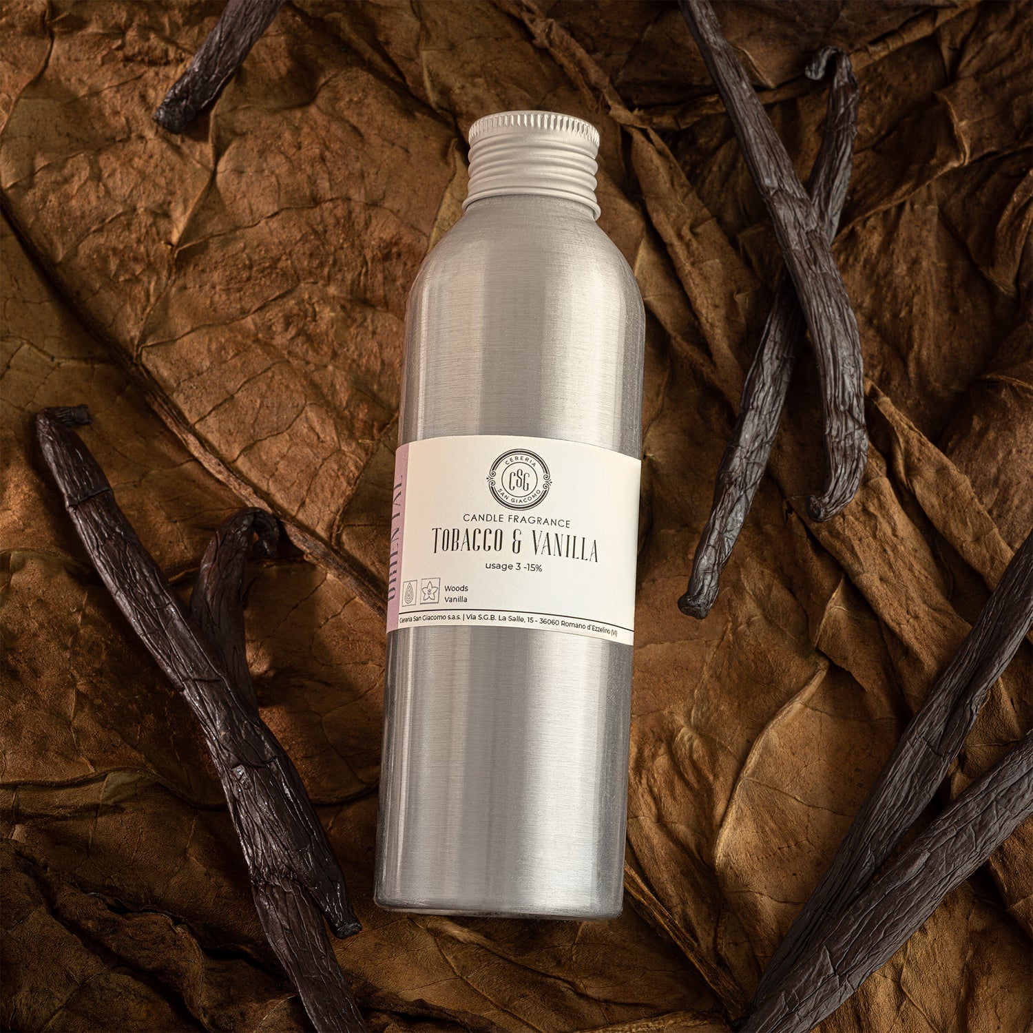 Tobacco &amp; Vanilla (Tabacco &amp; Vaniglia) Cereria San Giacomo