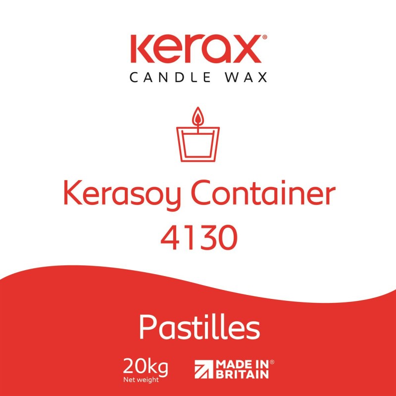 Cera di Soia blend KeraSoy 4130 per candele su contenitori