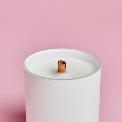 Bicchiere in vetro satinato bianco da 30 cl. Ø80 mm. h 92 mm. confezione da 6 Cereria San Giacomo