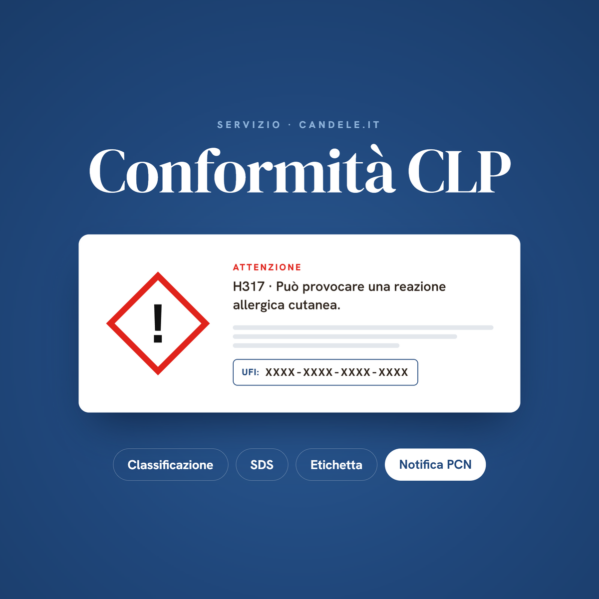 Servizio Conformità CLP Cereria San Giacomo