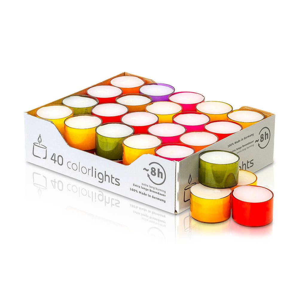 Lumini Colorlights Winter Mix in vassoio da 40 –